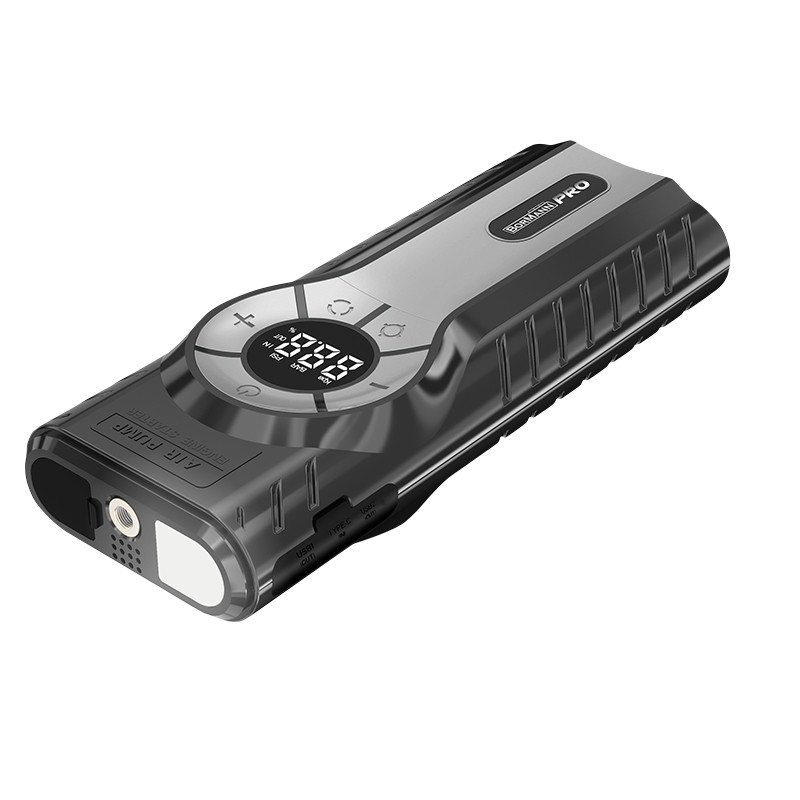 BORMANN Pro ΒΒC1500 Εκκινητής Μπαταρίας Αυτοκινήτου 1200Α, PowerBank 12000mAh,Τρόμπα,LED Φως 2 073833