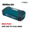 BORMANN Pro BBC9010 Εκκινητής & PowerBank 15000Mah/600Α 10 BBC9010