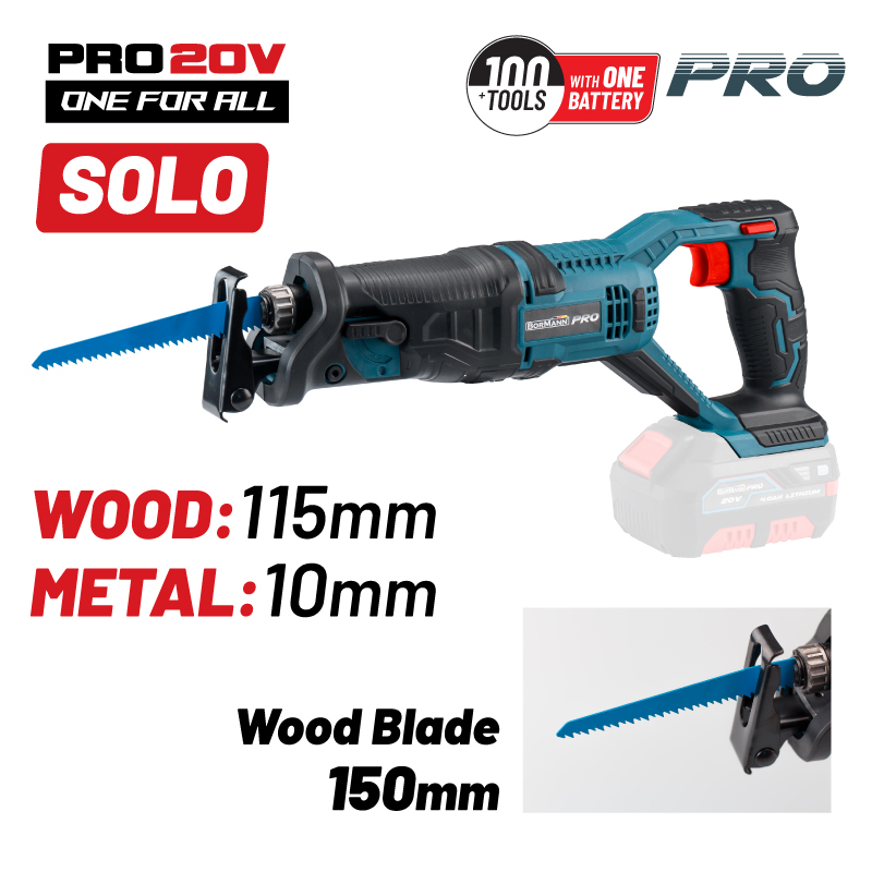 BORMANN Pro BBP3800 Σπαθόσεγα Μπαταρίας 20V Li-Ion, SOLO 1 BBP3800