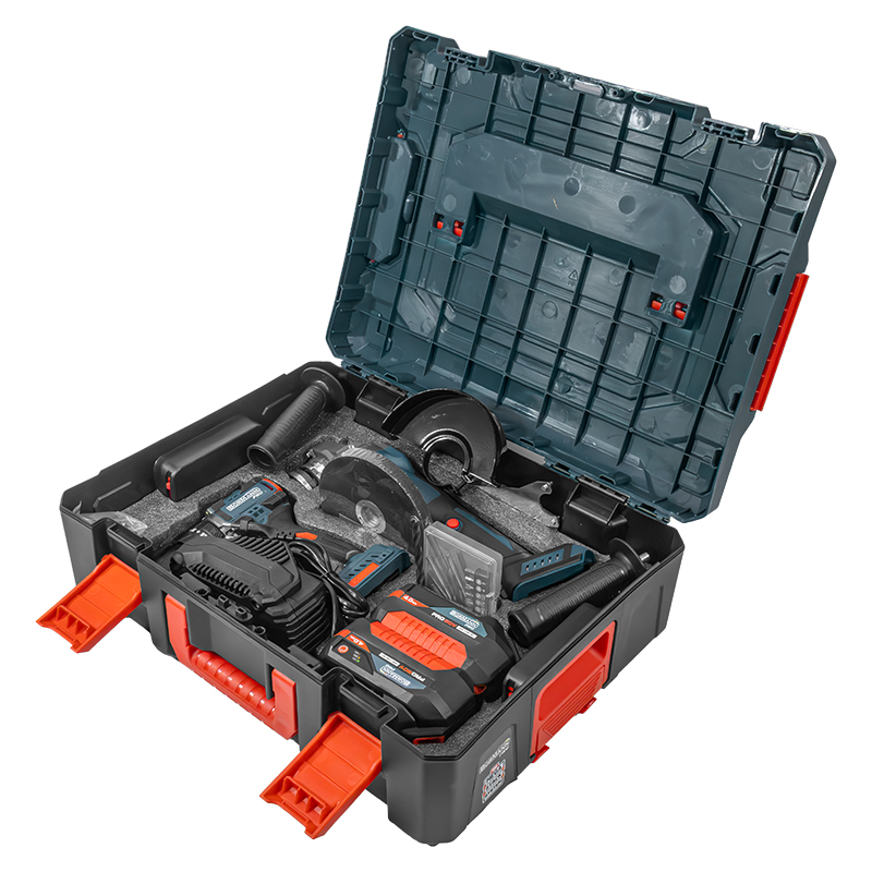 BORMANN Pro BBP5433X44T2CA Σετ Compact Brushless Κρουστικό Δραπαν/βιδο 65Νm & Γωνιακός Τροχός, ΒMC 2 083269