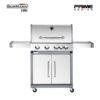 BORMANN Elite BBQ5050 Ψησταριά Υγραερίου Prime 4+1 Εστιών Luxury Type 10 BBQ5050