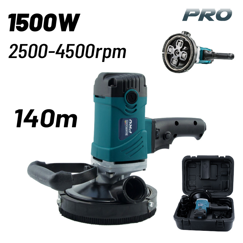 BORMANN Pro BCG1500 Τριβείο Δομικών Υλικών 1500W,2500-4500rpm,Φ140mm 1 BCG1500