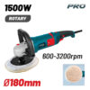 BORMANN Pro BCP3500 Αλοιφαδόρος 1500W, Φ180mm, 600-3200rpm 11 BCP3500