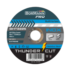 BORMANN Pro BHT2225 Δίσκος Κοπής ΙΝΟΧ EXTRΕΜΕ Φ125x1mm 50τεμ