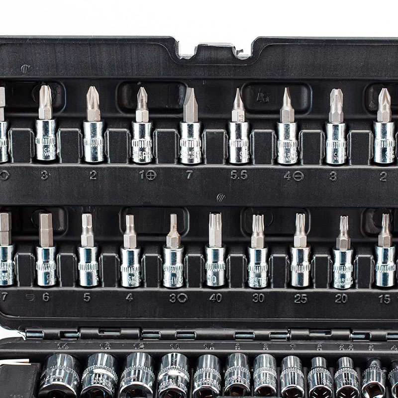 BORMANN Pro BHT5100 Καρυδάκια 1/4'' 46τεμ 4 024675