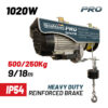 BORMANN Pro BPA5118 Ηλεκτρικό Παλάγκο 500Kg 3 BPA5118