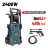 BORMANN BPW3220 Πλυστικό Υψηλής Πίεσης 2400W,180bar,480L/h 10 BPW3220