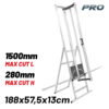 BORMANN Pro BTC6030 Κόφτης Πετροβάμβακα,Κοπή 150x28cm, Σκελετός Αλουμινίου 10 BTC6030