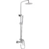 BORMANN Elite BTW3355 Στήλη Ντους Sunny Σταθερή,με Μπαταρία & Σετ Ντους Με Διανομέα 5 BTW3355
