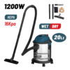 BORMANN BVC2610 Σκούπα Υγρών-Στερεών 1200W,Ανοξείδωτο Κάδο 20Lt 11 BVC2610