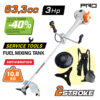 NAKAYAMA PRO PB7700 Θαμνοκοπτικο Βενζινης 63.3Cc 3Hp Με Αντιδονηση 4 PB7700